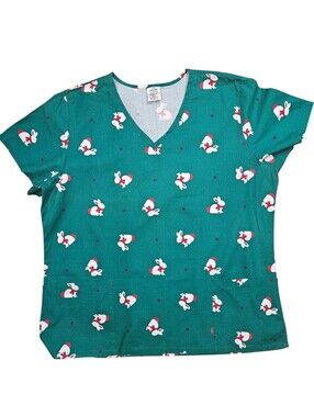 Bunny Scrub Top